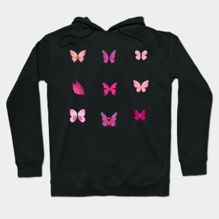 Purple butterfly Hoodie